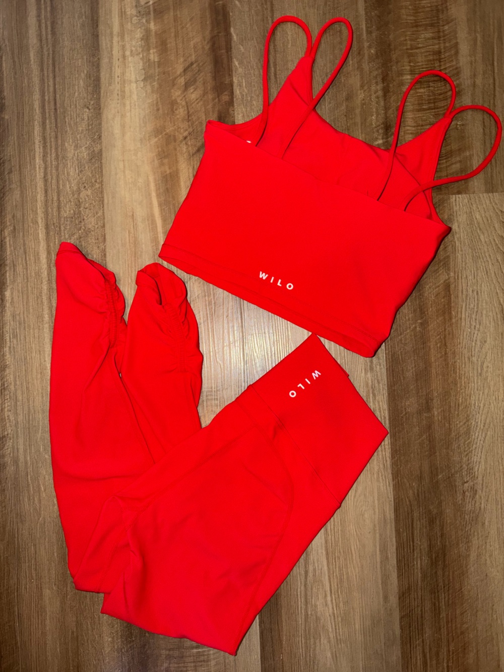 ❤️ WILO THE LABEL Ruby Red Matching Set | NEW Without Tags ❤️